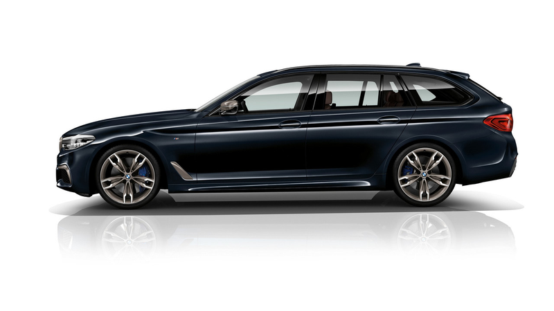 Illustration for article titled The Quad-Turbo BMW M550d xDrive Comes From An Alternative Universe Where Diesel Wagons Roam Free
